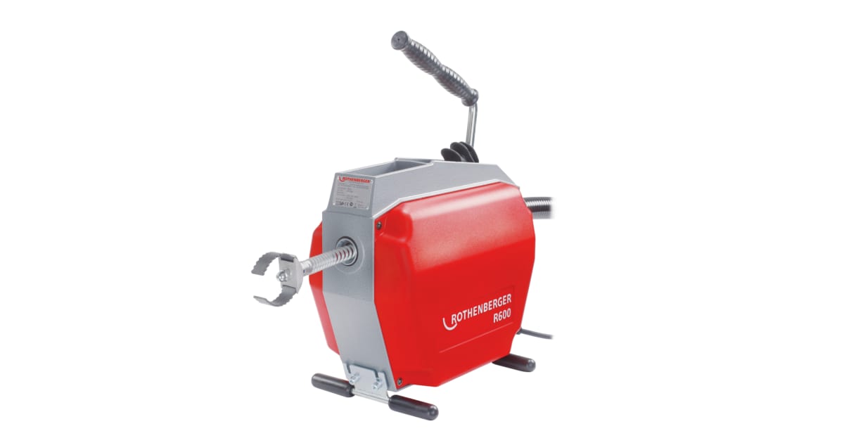 ROTHENBERGER R600 제품 화면에서 표시한 본체